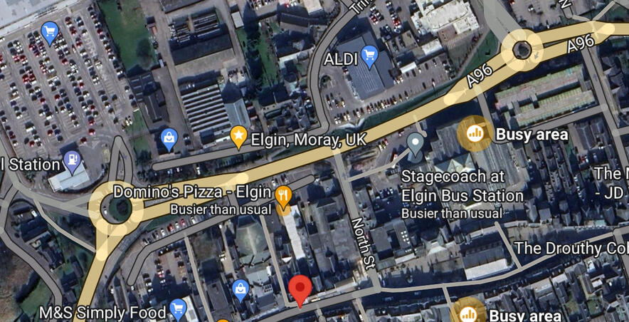 Elgin Street Map